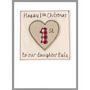 Personalised Heart Christmas Card For Her, thumbnail 6 of 12