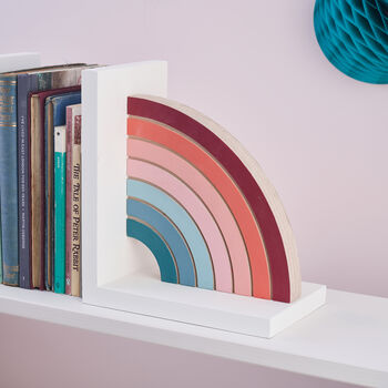 Hand Painted Rainbow Bookend, 8 of 10