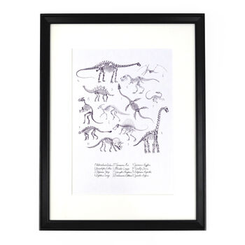 Mesozoic Dinosaur Art Print, 5 of 8