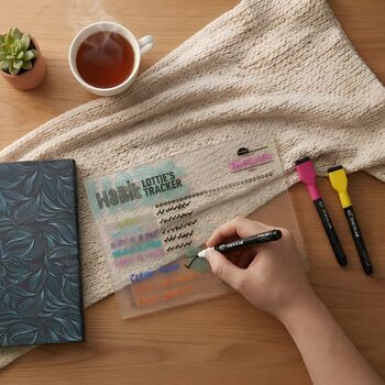 Personalised Reusable Habit Tracker, 2 of 5