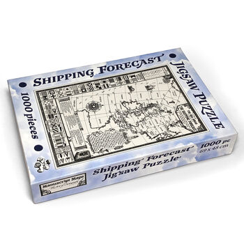 Shipping Forecast Map Jigsaw Puzzle 500 / 1000 Pieces, 6 of 12