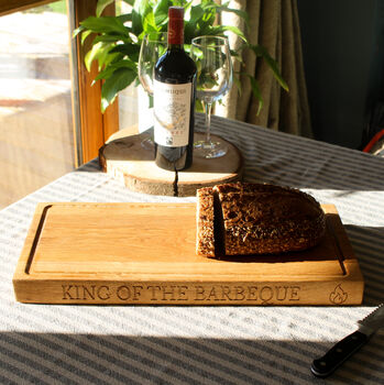 Engraved Oak Chopping Board, 8 of 12