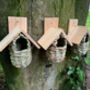 Set Of Six Garden Bird Nesting Pouches, thumbnail 4 of 7