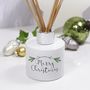 Personalised 'Merry Christmas' Reed Diffuser Gift Set, thumbnail 4 of 7