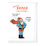'Super Santa' Christmas Card, thumbnail 1 of 2