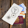 Personalised Stamp Travel Document Holder, thumbnail 3 of 7