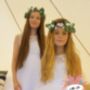 Serena In White Flower Girl Dress | Communion Dress, thumbnail 7 of 7