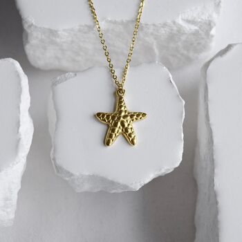 Starfish Charm Gift Jewelry Dainty Summer Style Pendant, 2 of 6