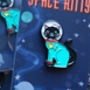 'Space Cat Pin', 'Cat Enamel Pin', thumbnail 2 of 3