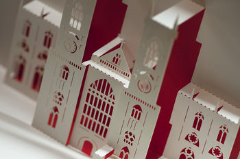 Westminster Abbey Pop Up Card, 2 of 2