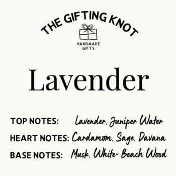 Calming Lavender And Juniper Soy Wax Candle, 4 of 6