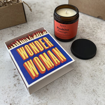 Wonder Woman Aromatherapy Candle Gift Set, 2 of 8