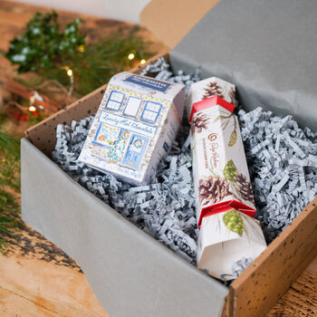 Christmas Mini Drink And Fudge Cracker Gift Set, 3 of 4