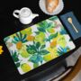 Placemats With Spanish Citrus Garden Design, thumbnail 2 of 2