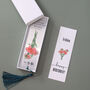 Personalised Birth Flower Bookmark, thumbnail 3 of 12