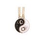 Pair Of Yin Yang Best Friend Pendant Necklaces, thumbnail 4 of 5