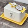 Bee Happy Butter Dish, thumbnail 2 of 4