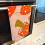 Mushroom Tea Towel, Vegetable Tea Towel, thumbnail 1 of 2