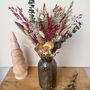 Christmas Dried Flowers With Vase, thumbnail 1 of 4