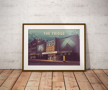 The Fridge Nightclub London Travel Poster Art Print, 6 of 8