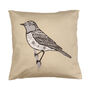 Decorative Bird Cushion, thumbnail 1 of 3