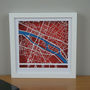 Personalised Map Location Box Frame, thumbnail 2 of 10