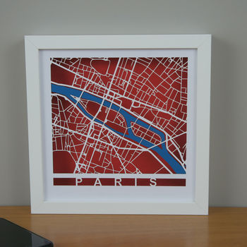 Personalised Map Location Box Frame, 2 of 10