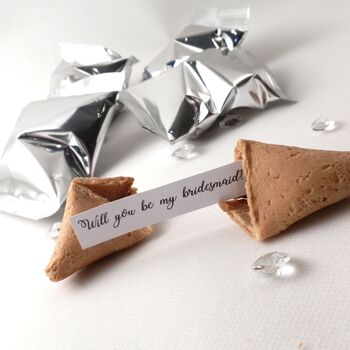 Will You Be My Bridesmaid Fortune Cookies: Pack Of Six, 2 of 2