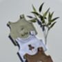 Safari Personalised Baby Dungarees Romper | Personalized Gift Lion, Unicorn, Giraffe, Cow, Sheep, Bunny, Teddy Or Goose, thumbnail 2 of 8