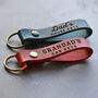 Personalised Leather Keyring, thumbnail 2 of 12