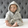 Personalised Soft Baby Lamb Dressing Gown, thumbnail 2 of 5