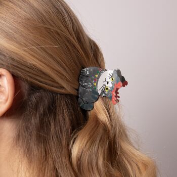 Christmas Grey Cat Claw Clip, 2 of 2