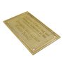 Personalised Memorial Brass Wall Plaques, thumbnail 2 of 8