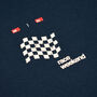 Race Weekend Navy Motorsport T Shirt, thumbnail 3 of 5