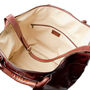 The Finest Italian Leather Travel Bag. 'The Fabrizio', thumbnail 8 of 11