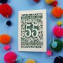 Emerald Wedding Anniversary Card 55 Amazing Years, thumbnail 4 of 8