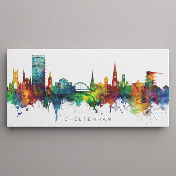 Cheltenham Skyline Cityscape Art Print, 3 of 12