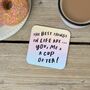 Ombre Hearts 'The Best Things In Life Are..' Coaster, thumbnail 4 of 4