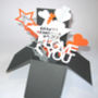 3D Personalised 'Exploding Box' Birthday Card, thumbnail 8 of 10