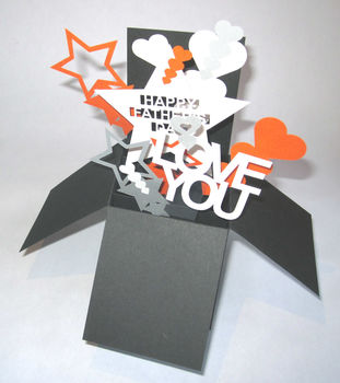 3D Personalised 'Exploding Box' Birthday Card, 8 of 10