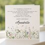 Personalised Wildflower Poem Birthday Card For Daughter, thumbnail 5 of 8