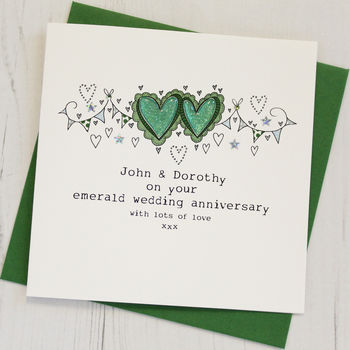 Special Anniversary Personalised Card, 6 of 7