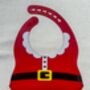 Silicone Christmas Feeding Bib, thumbnail 3 of 4