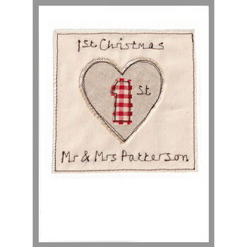 Personalised Heart Christmas Card For Her, Daughter, Granddaughter, Mum, 11 of 12