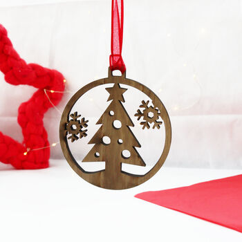 Cut Out Christmas Tree Ornament, 7 of 8