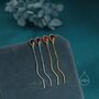 Sterling Silver Balloon Dangle Stud Earrings, thumbnail 7 of 12