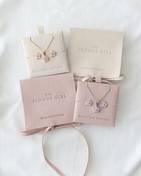 Flower Girl Proposal Gift Flower Jewellery, 2 of 4