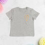 Embroidered Birthday T Shirt With Personalised Bag, thumbnail 9 of 10