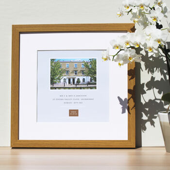 Personalised New Home Print With Mount, 2 of 3