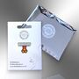 Small Please Bear With Me, I Have Hearing Loss Teddy Bear Enamel Lapel Pin, Gifts For Deaf And Hard Of Hearing Children, thumbnail 4 of 8